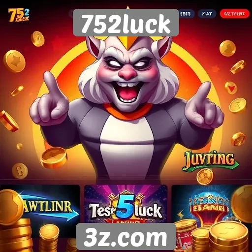 Principais jogos disponíveis no 752luck