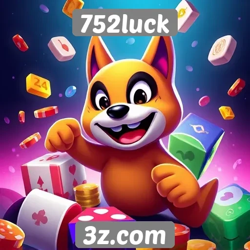 A variedade de jogos disponíveis no 752luck